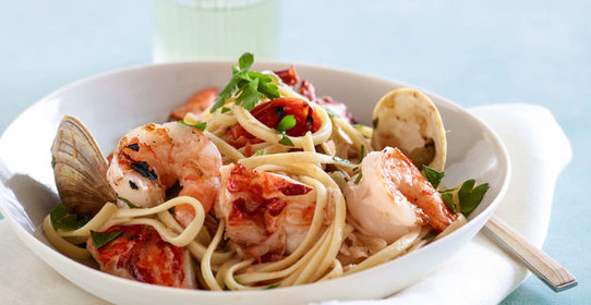 Паста с морепродуктами