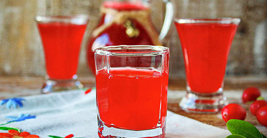 Морс из брусники