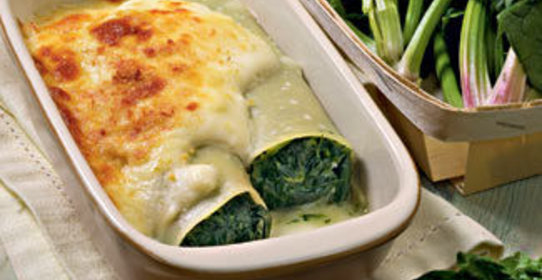 Каннеллони со шпинатом