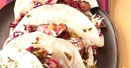 Маисовые лепешки с говядиной