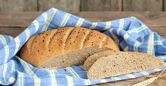 Хлеб с цельнозерновой мукой