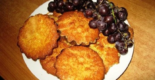 Виноградные кексы с десертным вином