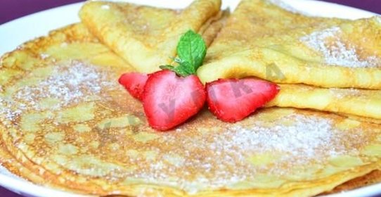 Тыквенно-апельсиновые блины