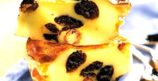 Полента из манки с курагой и черносливом