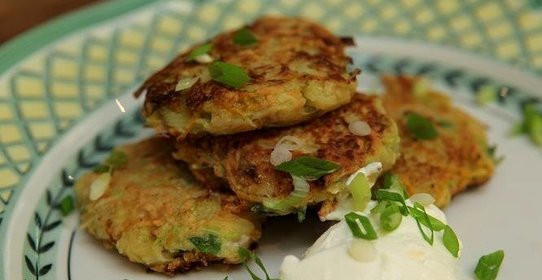 Оладьи из овощей