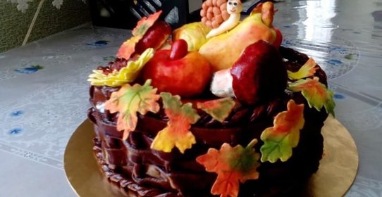 Шокомастика для оформления тортов