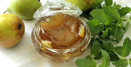 Грушевое варенье с лимоном