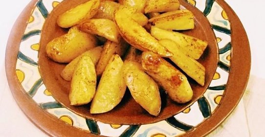 Запеченный картофель с травами