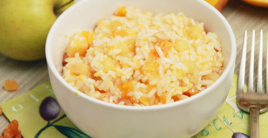 Плов с тыквой и фруктами. Zepter