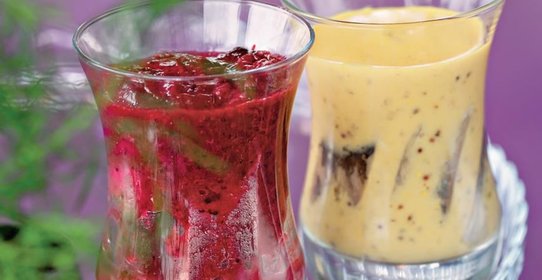 Сельдь в клюквенном и горчичном маринаде