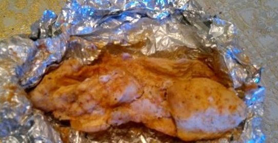 Куриная грудка в медовом соусе