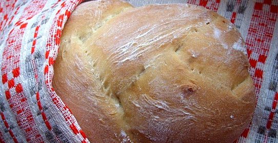 Белый хлеб в духовке