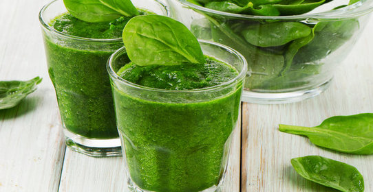 Смузи со шпинатом