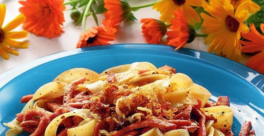 Паста с тамбовским окороком