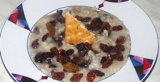 Овсянка с финиками