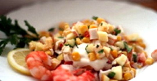 Салат Сокровища Посейдона