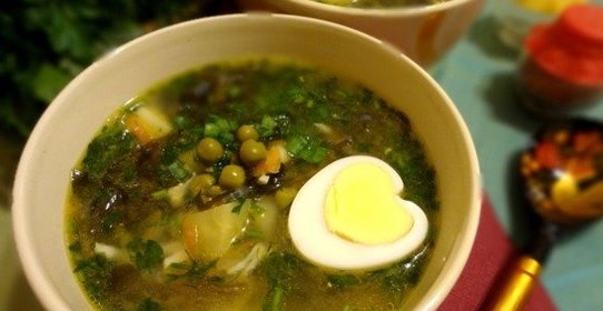 Суп из морской капусты