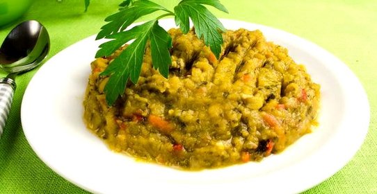 Гороховая каша в мультиварке