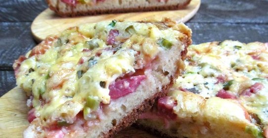 Быстрая пицца на двоих