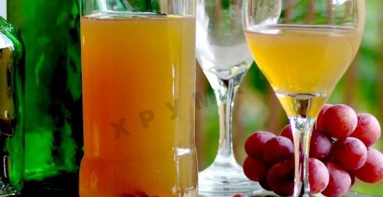 Домашнее белое вино из винограда