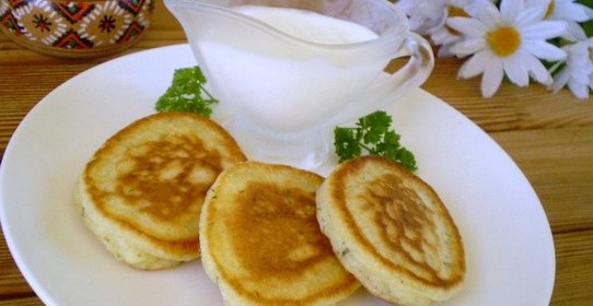 Оладушки без дрожжей