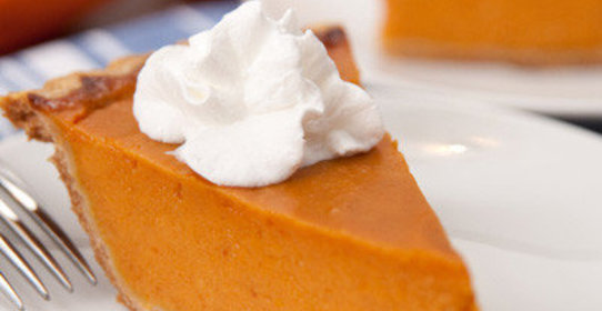 Тыквенный пирог с орехами