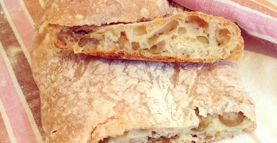 Чиабатта с оливками