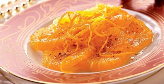 Апельсины в сиропе