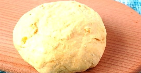 Тыквенное тесто для пиццы