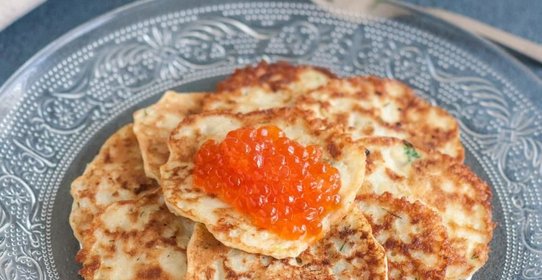 Кабачковые оладьи