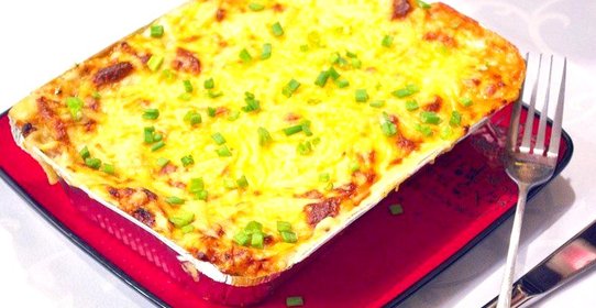 Лазанья из мацы