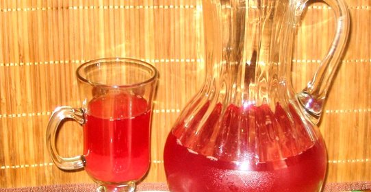 Морс из красной и черной смородины