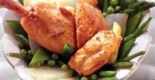 Запеченный цыпленок