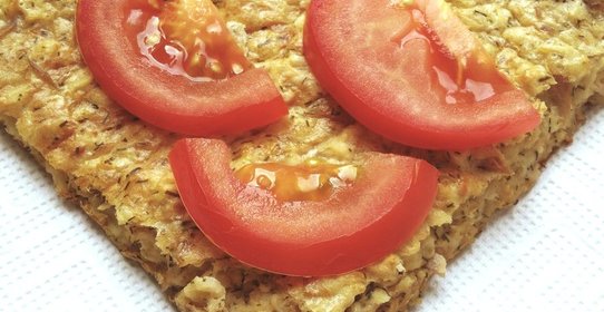 Пирог из тунца и овсянки