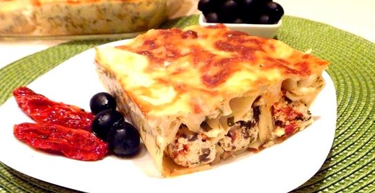 Каннеллони с рикоттой