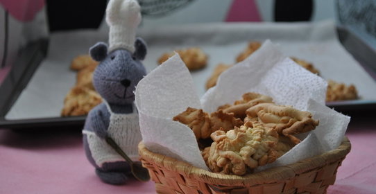 Печенье из мясорубки