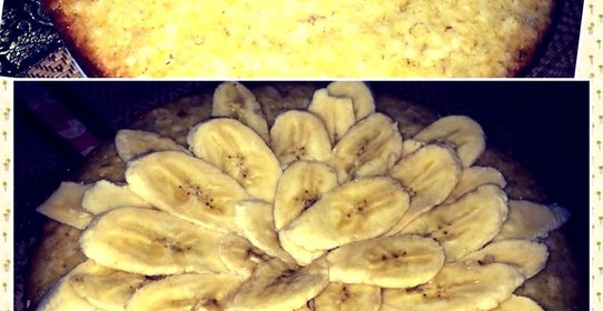 Банановый пирог в мультиварке
