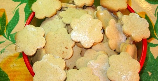 Имбирное печенье с медом