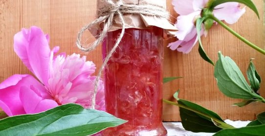 Варенье из лепестков пиона
