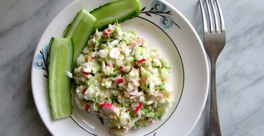 Салат Крабовый фреш