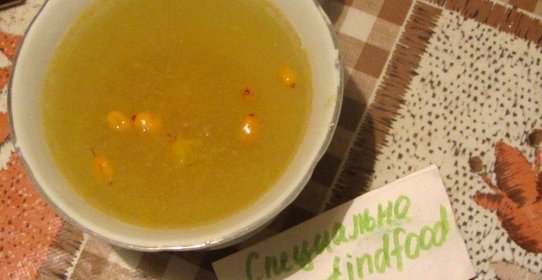 Лечебный облепиховый напиток