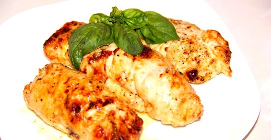 Куриные рулетики с грибами