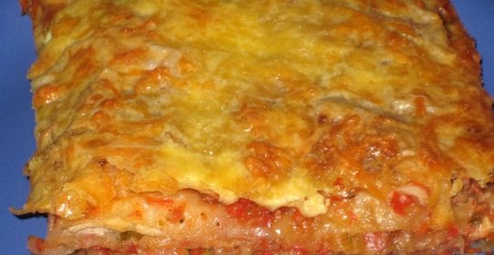 Лазанья из лаваша