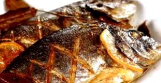 Дорада с лимоном.