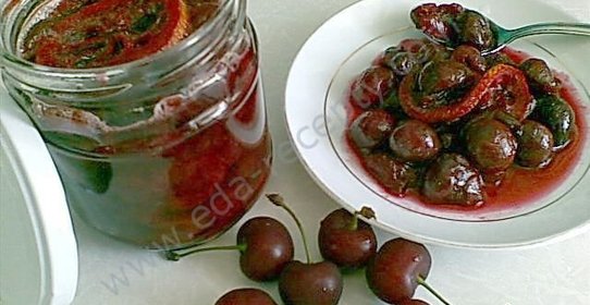 Варенье из черешни без косточек с лимоном