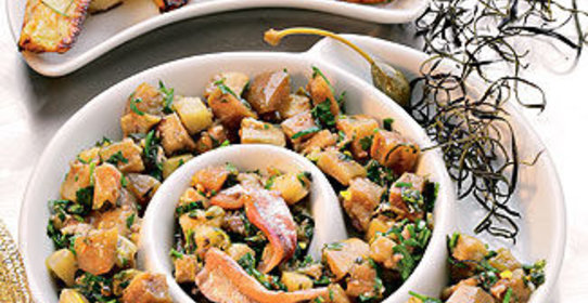 Баклажаны, маринованные с мятой