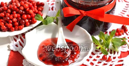 Джем из брусники