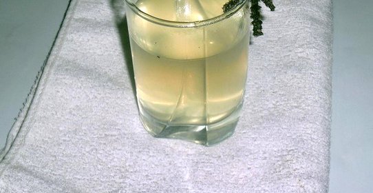 Освежающий напиток с мятой и лаймом