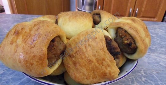 Булка с котлетой Ностальгия