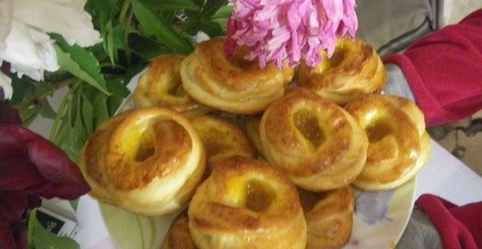 Булочки с вареньем